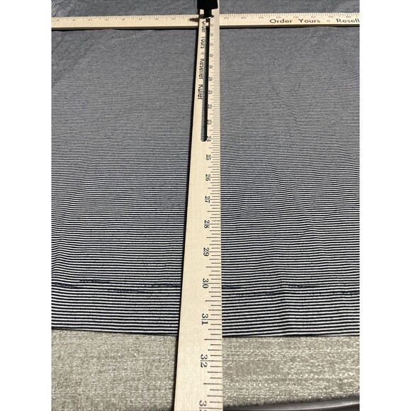 Nautica Shirts Men's XL Grey Polo Collared Short Sleeve Stripes - Picture 10 of 15